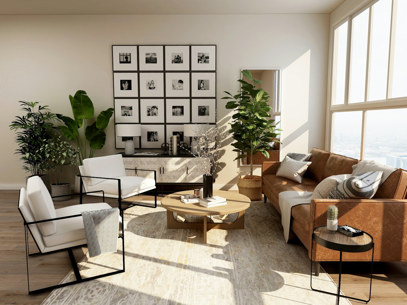 Natural materials and textures for a thoughtful handmade home